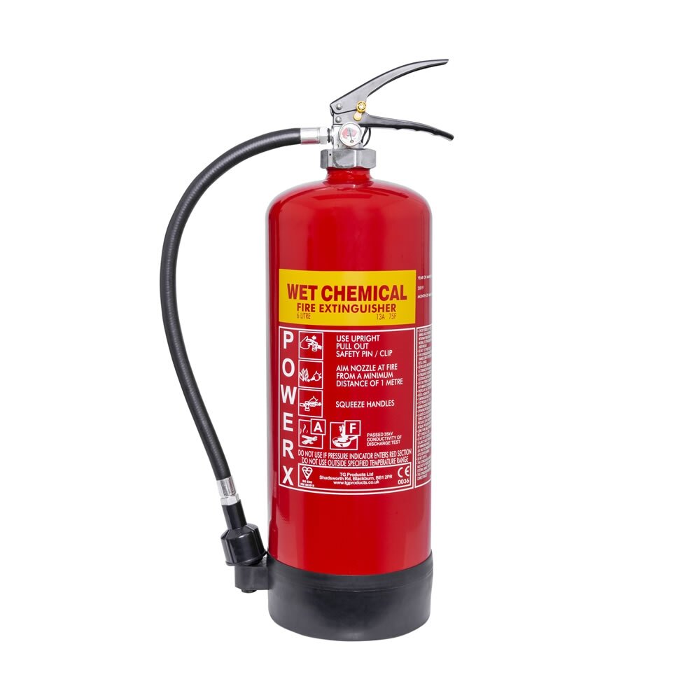 6 Litre Wet Chemical Fire Extinguisher